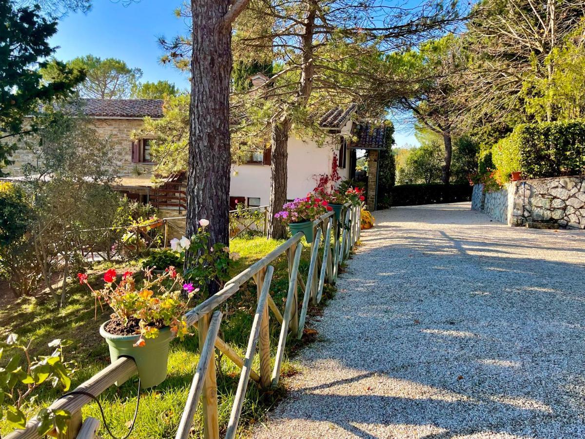 La Panoramica Gubbio - Maison De Charme - Casette E Appartamenti Self Catering Per Vacanze Meravigliose! Extérieur photo