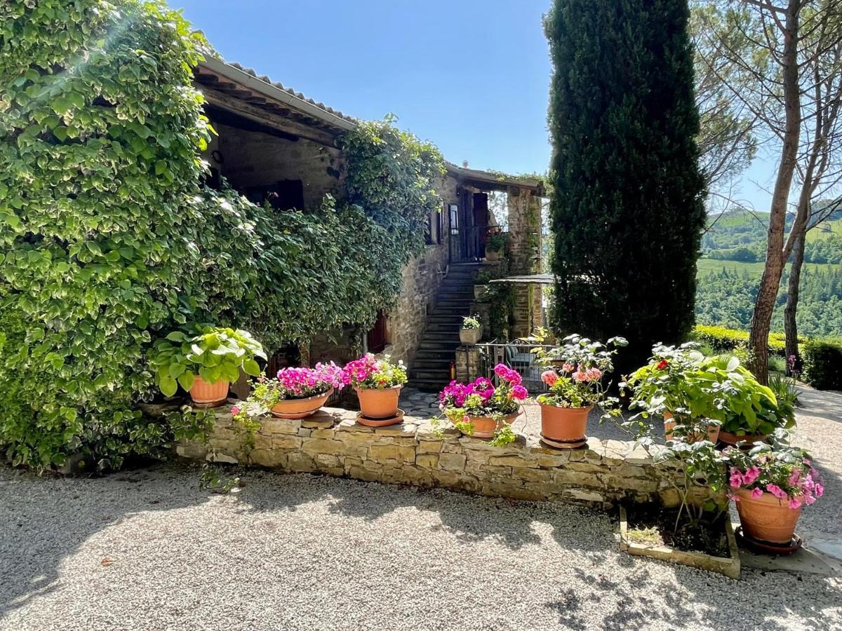 La Panoramica Gubbio - Maison De Charme - Casette E Appartamenti Self Catering Per Vacanze Meravigliose! Extérieur photo