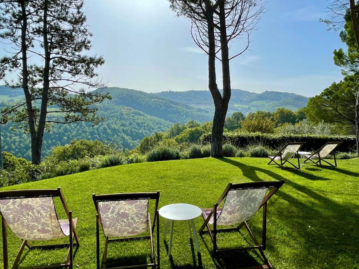La Panoramica Gubbio - Maison De Charme - Casette E Appartamenti Self Catering Per Vacanze Meravigliose! Extérieur photo