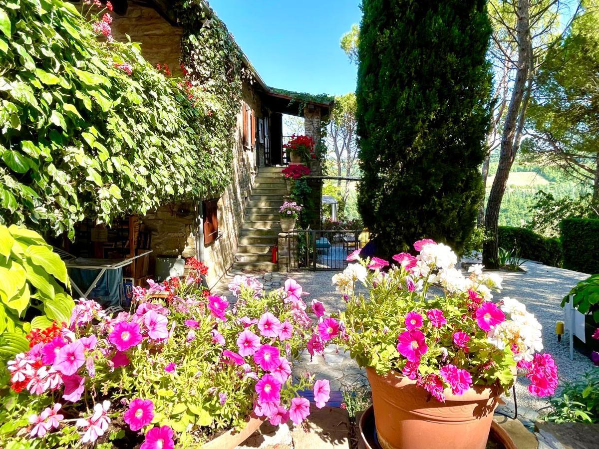 La Panoramica Gubbio - Maison De Charme - Casette E Appartamenti Self Catering Per Vacanze Meravigliose! Extérieur photo
